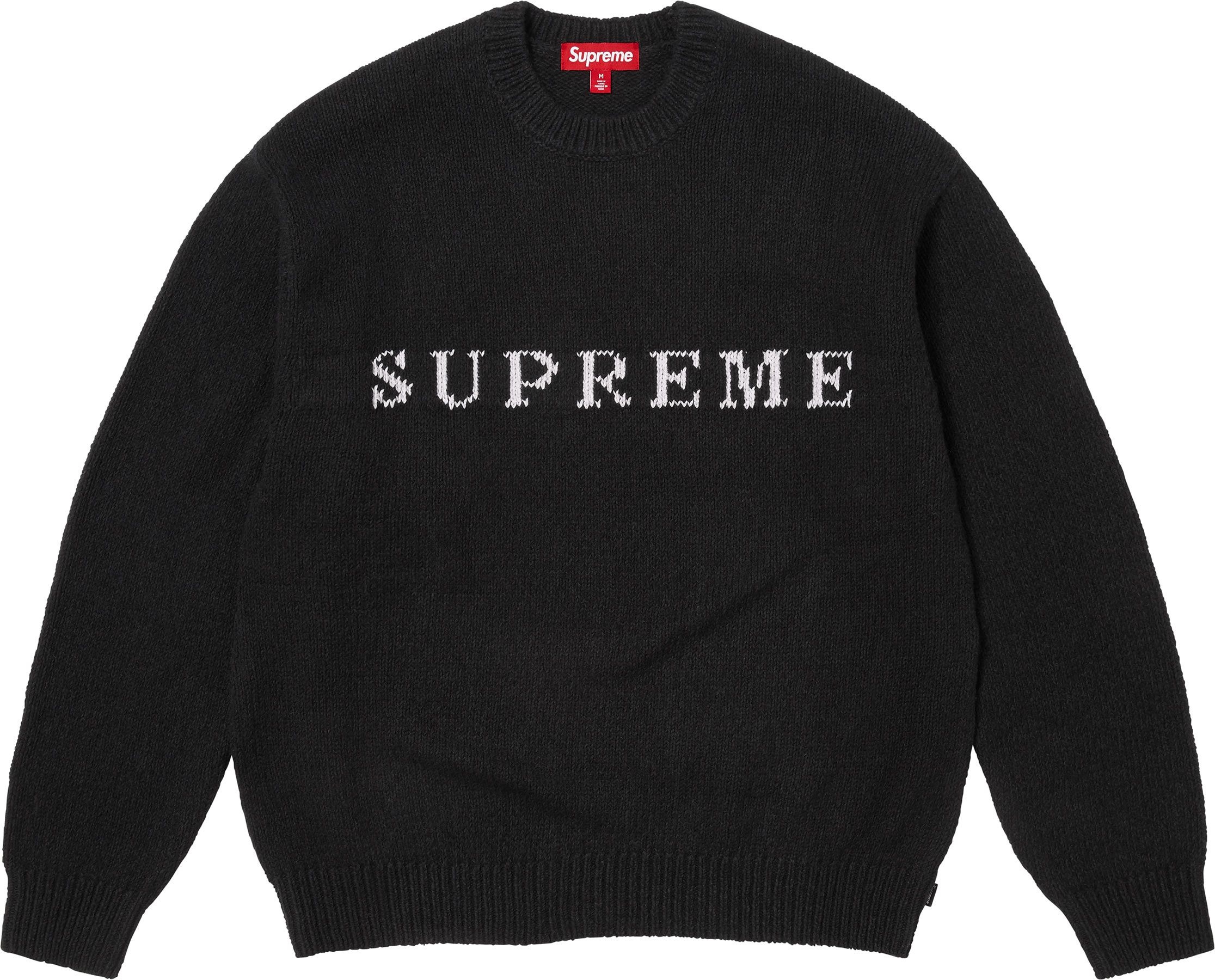 Contrast Logo Sweater view 3